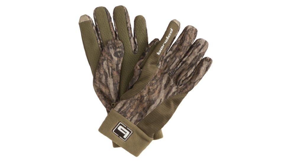 Banded Tec Fleece Glove - Mens, Bottomland, Large, B1070009-BL-L