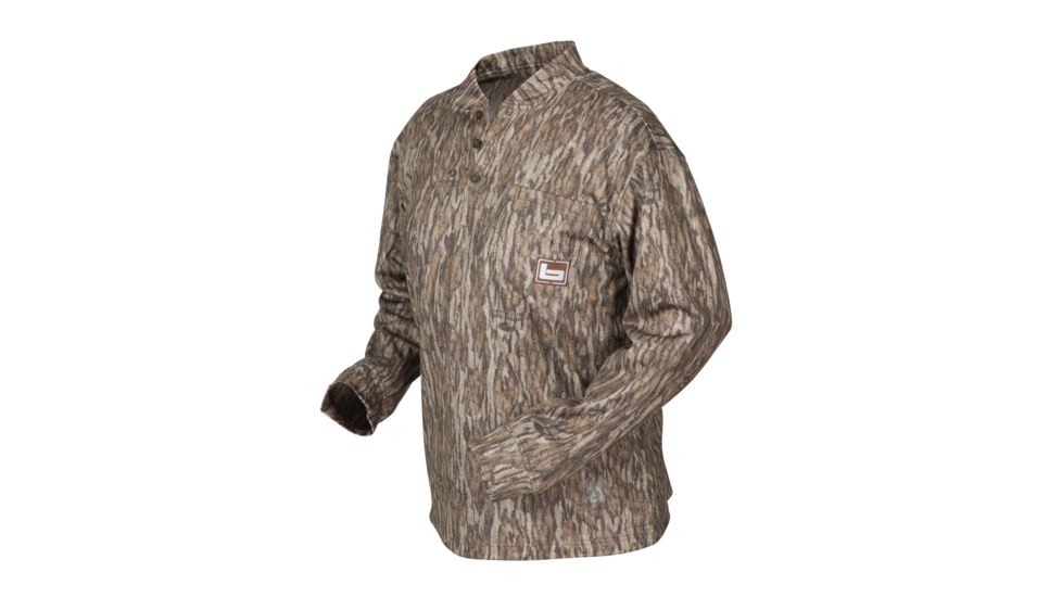 Banded Tec Fleece Henley Shirt - Men's, Bottomland, 3XL B1030006-BL-3XL