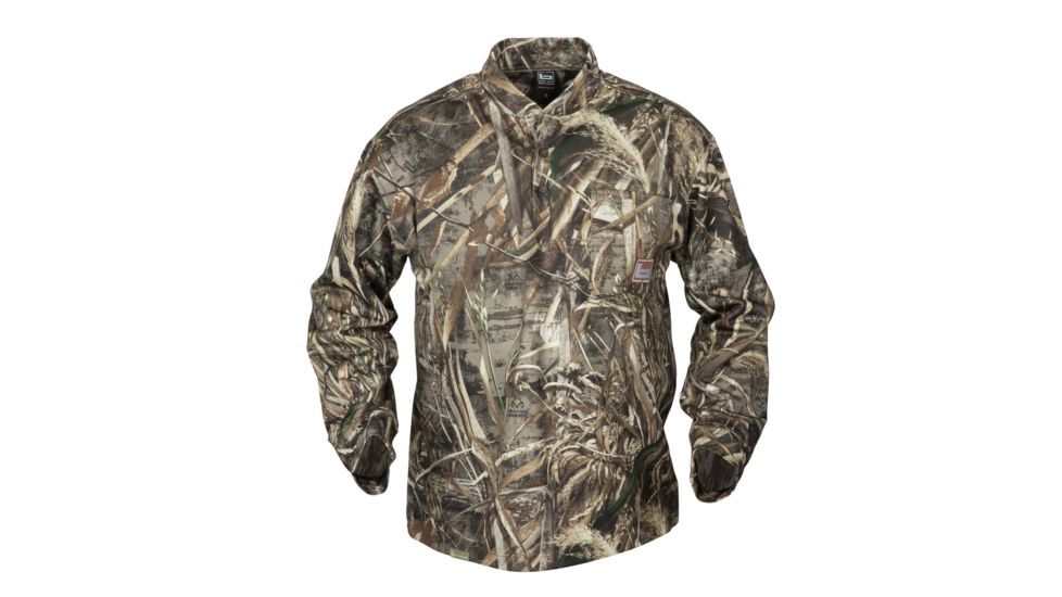Banded Tec Fleece Henley Shirt - Men's, Max 5, Large B1030006-M5-L