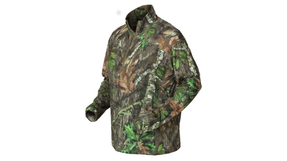 Banded Tech Stalker 1/4 Zip Pullover - Mens, Obsession, Large, B1010017-OB-L