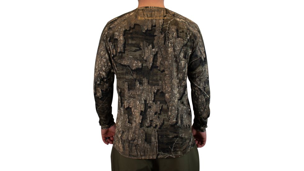 Banded Tech Stalker Mock Shirt - Mens, Timber, Extra Large, B1030010-TM-XL