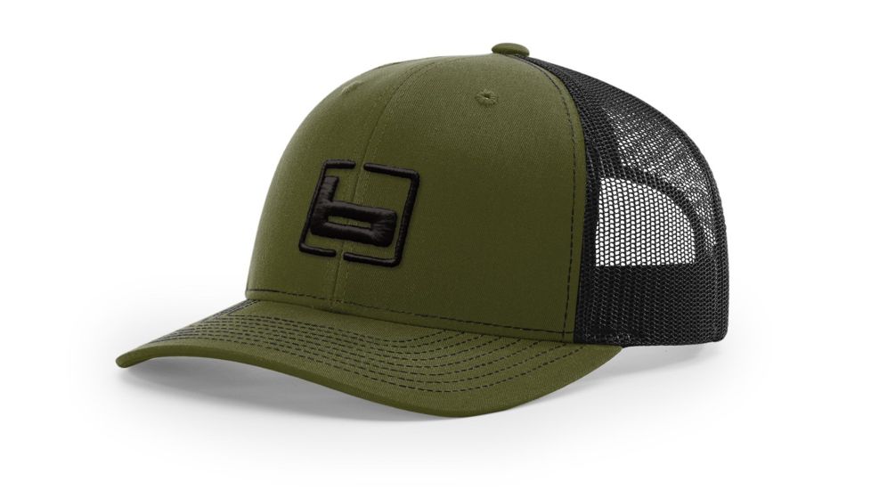 Banded Trucker Cap R112, Loden/Black B03564