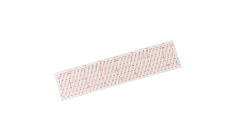BARIGO Paper Inch Scale f/2018 &amp; 2018.1 Recording Instruments Graph 59166