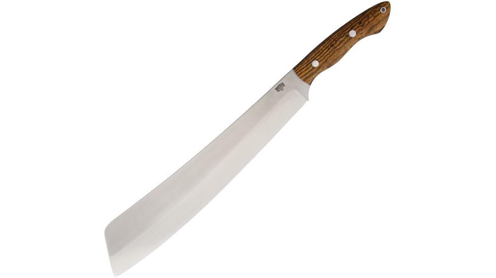 Bark River Senegal Bocote Wood Fixed Blade Knife, 14in, A2 Tool Steel, Bocote Wood Handle BA06311WB
