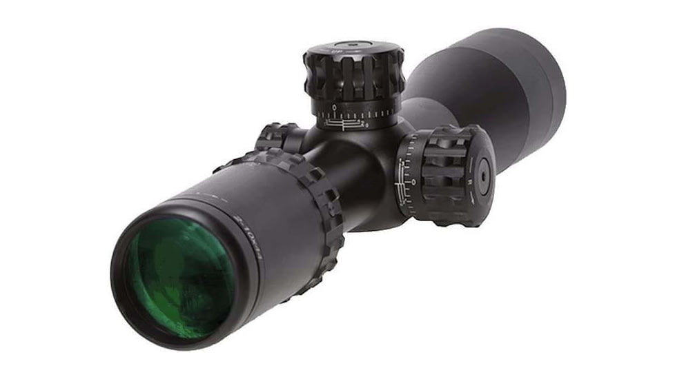 Barra Optics FT 2-10x44 Rifle Scope, 30mm Tube, Second Focal Plane, BDC Reticle, MIL Adjustment, Black, FT2-10X44SF