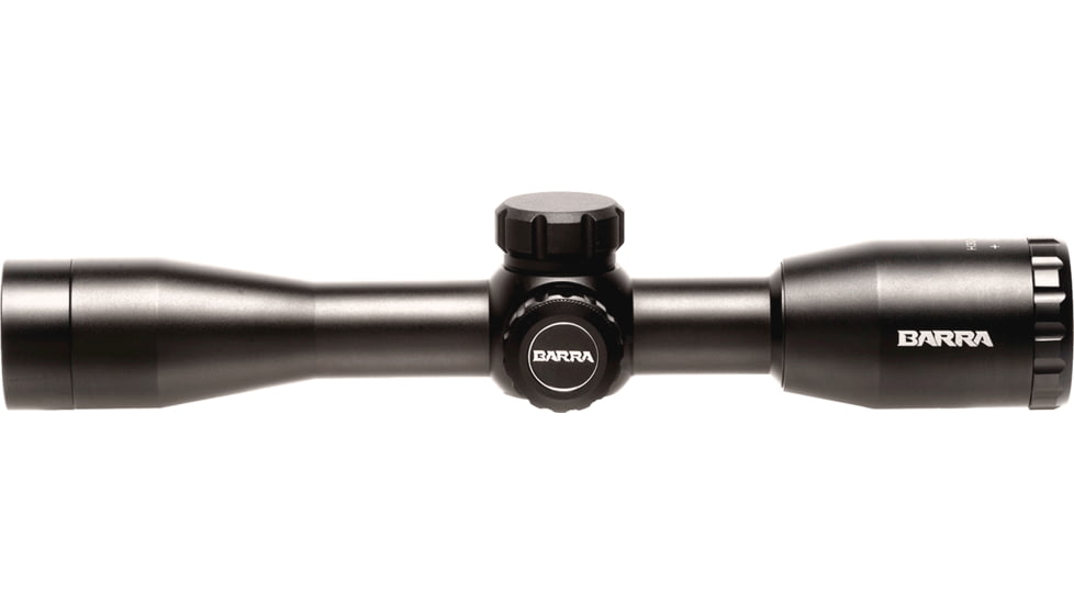 Barra Optics H30 4X32 Rifle Scope, 1in Tube, Second Focal Plane, BDC Reticle, MOA Adjustment, Black, H304x32B1
