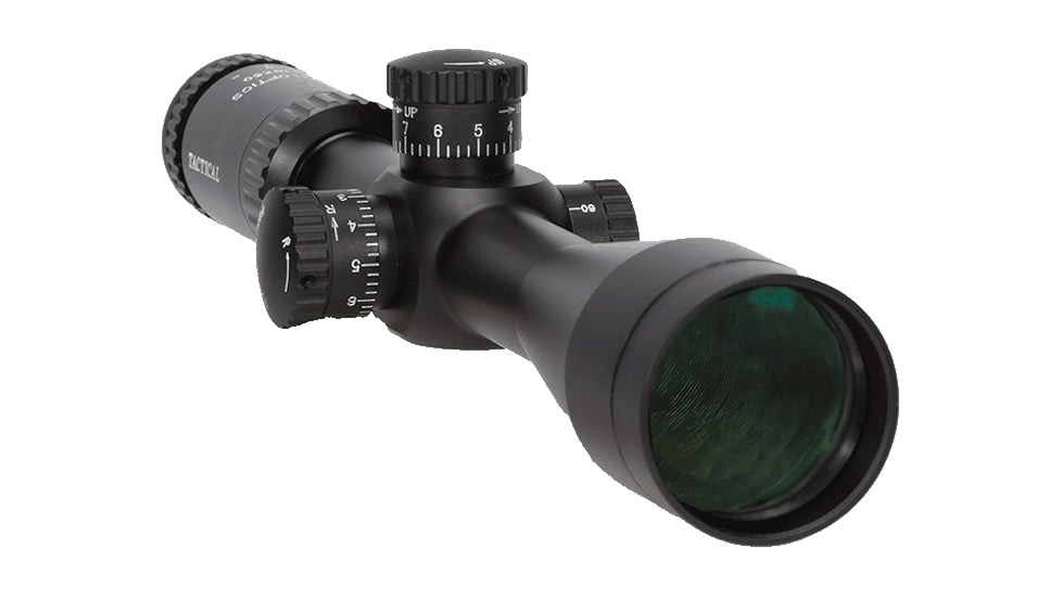 Barra Optics MP 4-16x50 Rifle Scope, 30mm Tube, Second Focal Plane, Mildot Duplex Reticle, MOA Adjustment, Black, MP4-16X50S