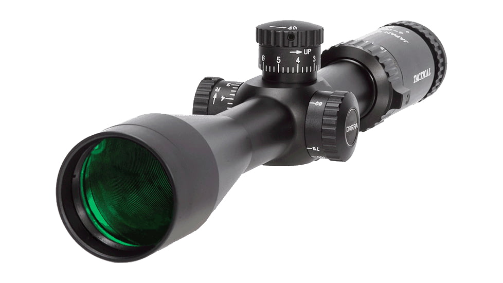 Barra Optics MP 4-16x50 Rifle Scope, 30mm Tube, Second Focal Plane, Mildot Duplex Reticle, MOA Adjustment, Black, MP4-16X50S