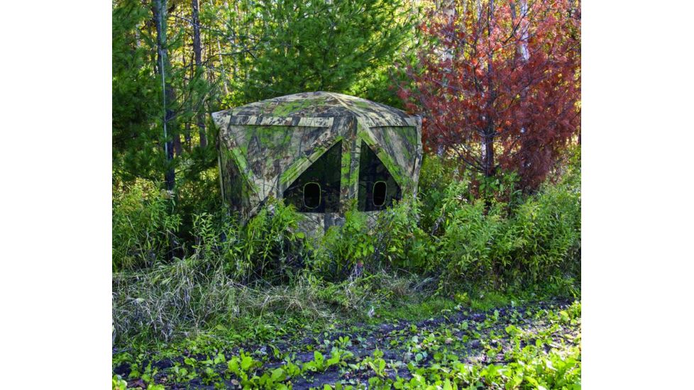 Barronett Blinds Big Cat Hunting Blind, Backwoods Camouflage BC350BW