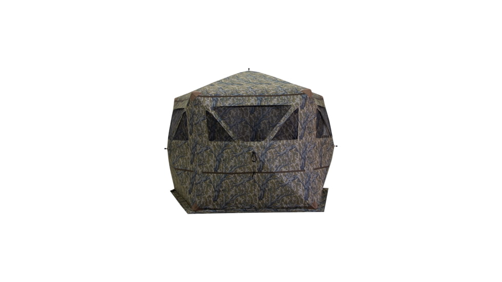 Barronett Blinds Gamekeeper Memory Maker 5 Hub Hunting Blind, Mossy Oak Original Treestand Camo, 4-Person, GK550BLT