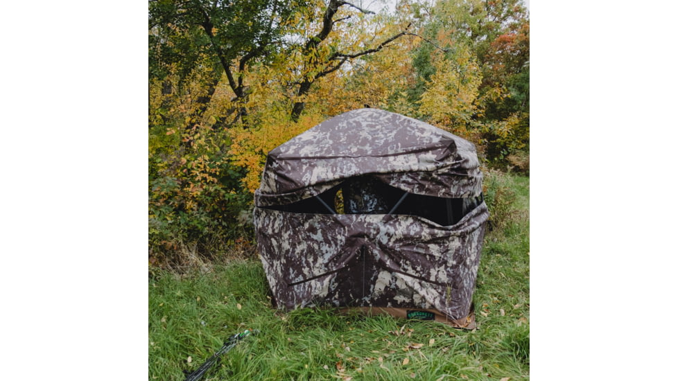 Barronett Blinds Ox 5 Hunting Blind, Crator Core Camo, 012642022319