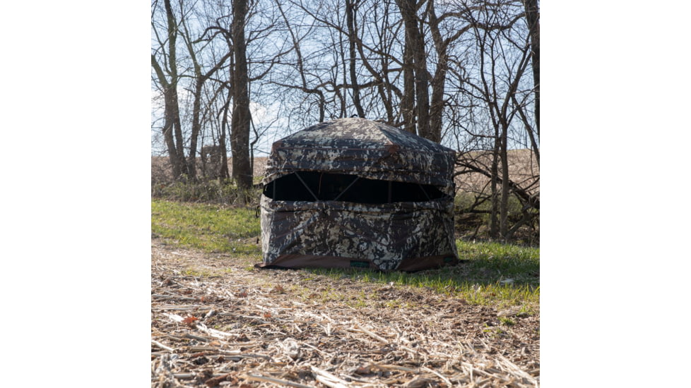 Barronett Blinds Ox 5 Hunting Blind, Crator Core Camo, 012642022319