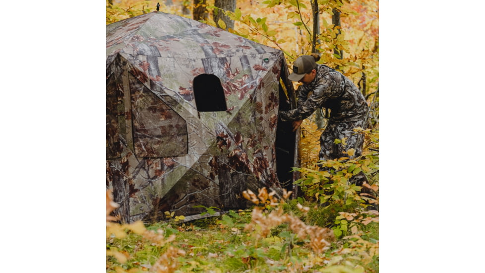 Barronett Blinds Pentagon Hunting Blind, Backwoods Camouflage PT550BW
