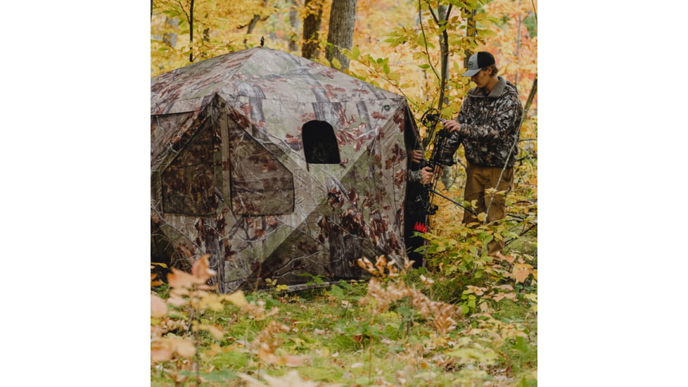 Barronett Blinds Pentagon Hunting Blind, Backwoods Camouflage PT550BW