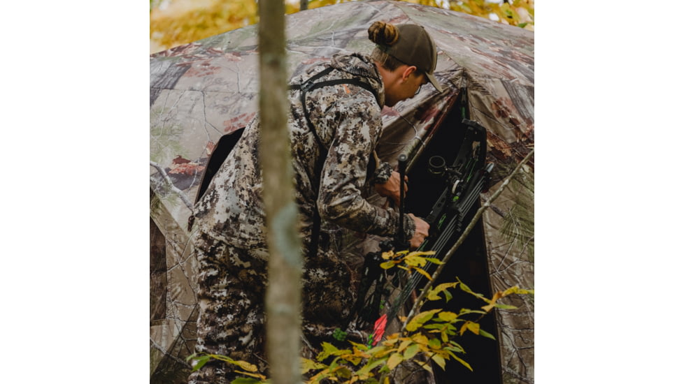 Barronett Blinds Pentagon Hunting Blind, Backwoods Camouflage PT550BW