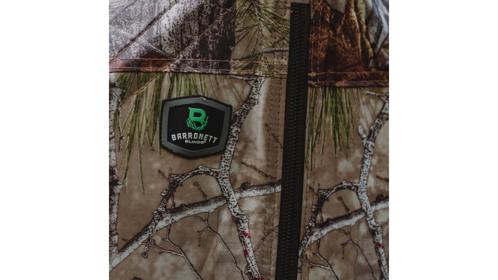 Barronett Blinds Radar 2 Person Hub Blind, Backwoods Camo, RA200BW