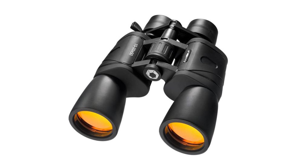 Barska 10-30x50 Gladiator Zoom Ruby Lens Porro BK-7 Prism Binoculars, Black - Box Pack AB10168