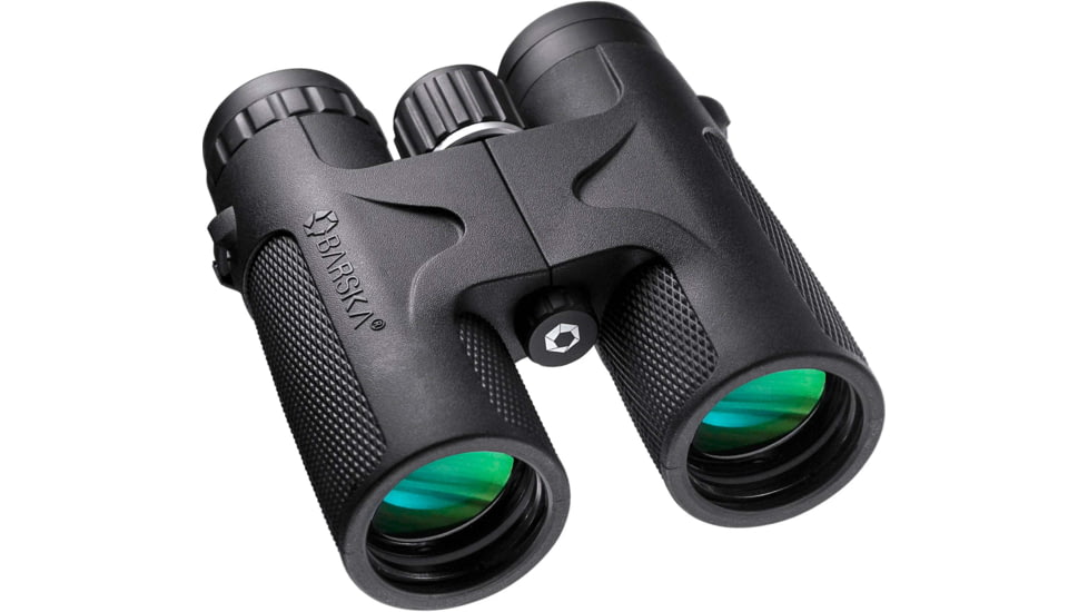Barska 10x42 WP Blackhawk,Bak-4,Green Lens, Clam AB11843