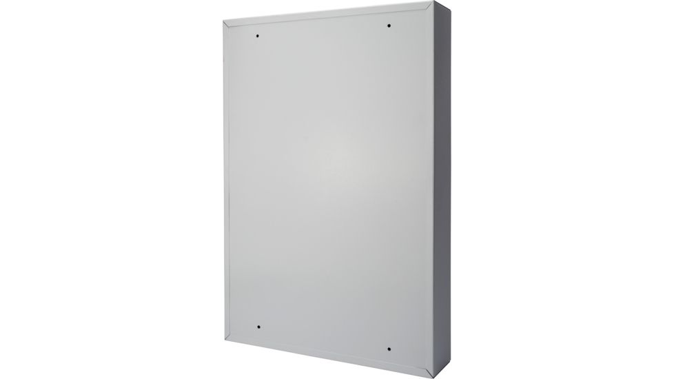 Barska 160 Key Lock Box Security Safe, White Tag, Steel, Gray, Outer Size 15 x 3 x 22 in CB12492
