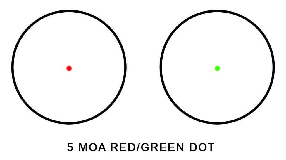 EDEMO Barska 1x30mm Red/Green Tactical Electrosight, Black, Small, AC13084, EDEMO3