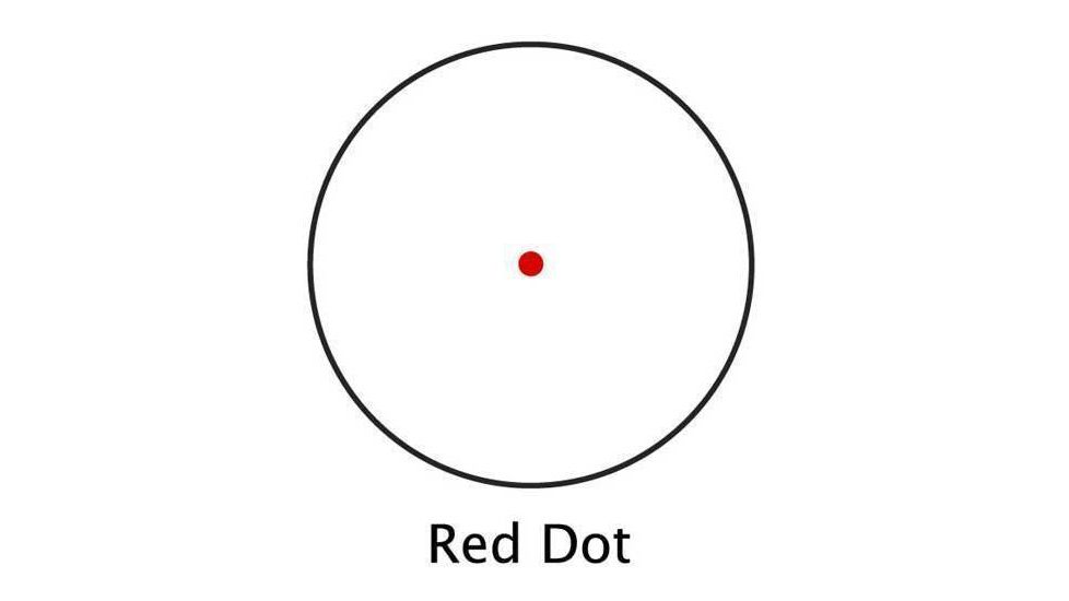 Barska 25mm Red Dot Sight AC10326 w/ Rings &amp; Extension Tube, Box Pack