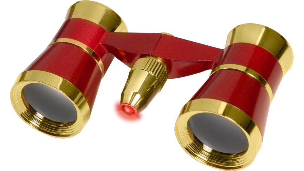 Barska 3x25 Blue Line Opera Glasses w/ Light - Ruby Red AB10286