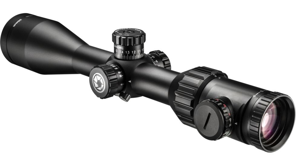 Barska 4-16x50mm Level Rifle Scope, Black, Medium AC12784
