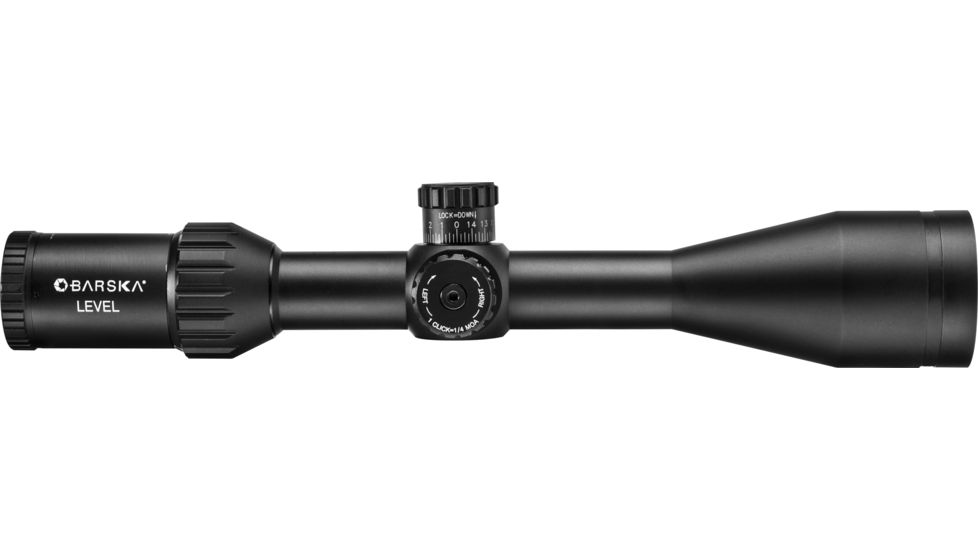 Barska 4-16x50mm Level Rifle Scope, Black, Medium AC12784
