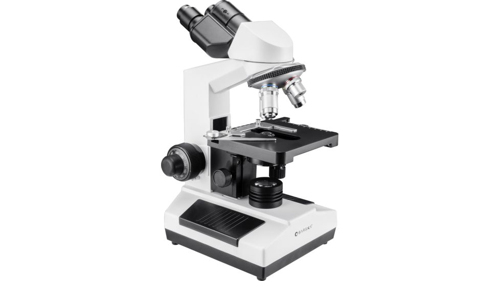 Barska 40x - 2000x Binocular Compound Microscope, White, Medium AY13074