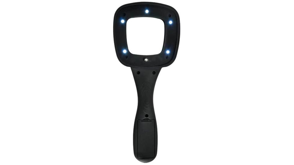 Barska 4x Magnifier with 5 LED Lights and 1 UV Light BB11917