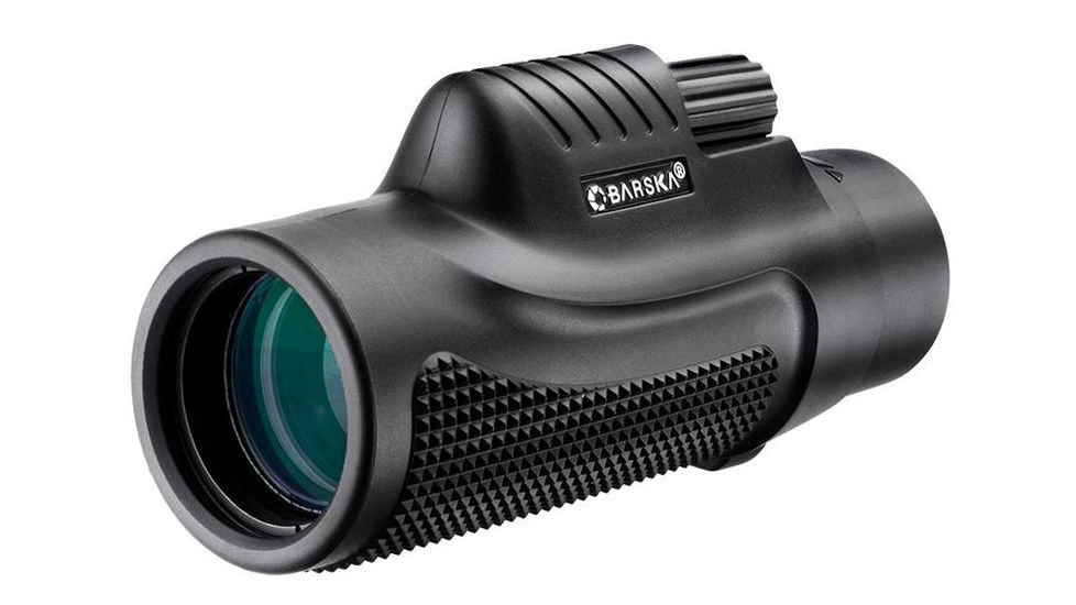 Barska 8X32 Waterproof Level Monocular, BK-7 Prism, Multi-Coated, Black AA12536