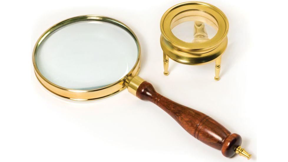 Barska Anchormaster Magnifier Set w/ Handheld &amp; Table Magnifiers - AR10858