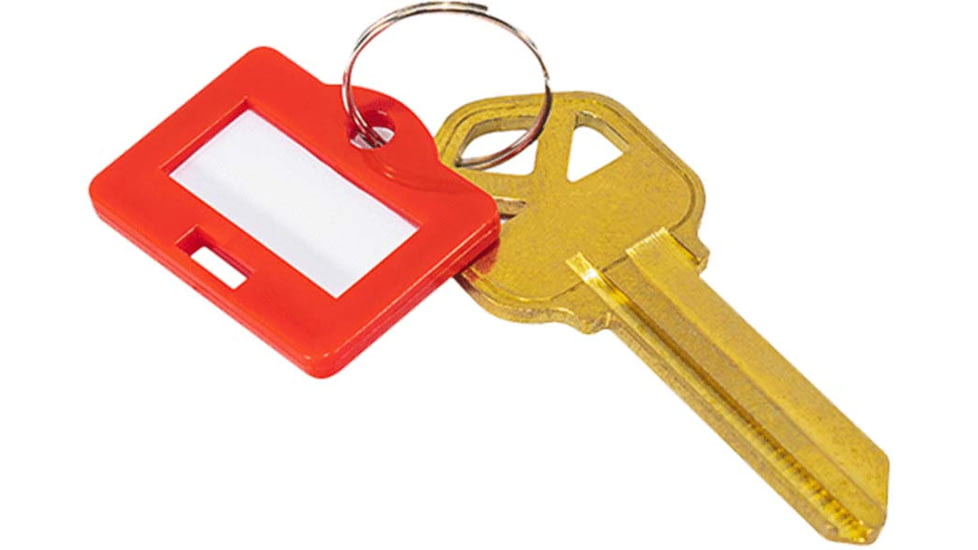 Barska Assorted Key Tags For Key Cabinets, 100 Pack, Multi, Small, AF13680
