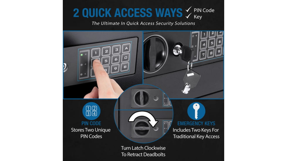 Barska 100 Capacity Fixed Position Key Cabinet