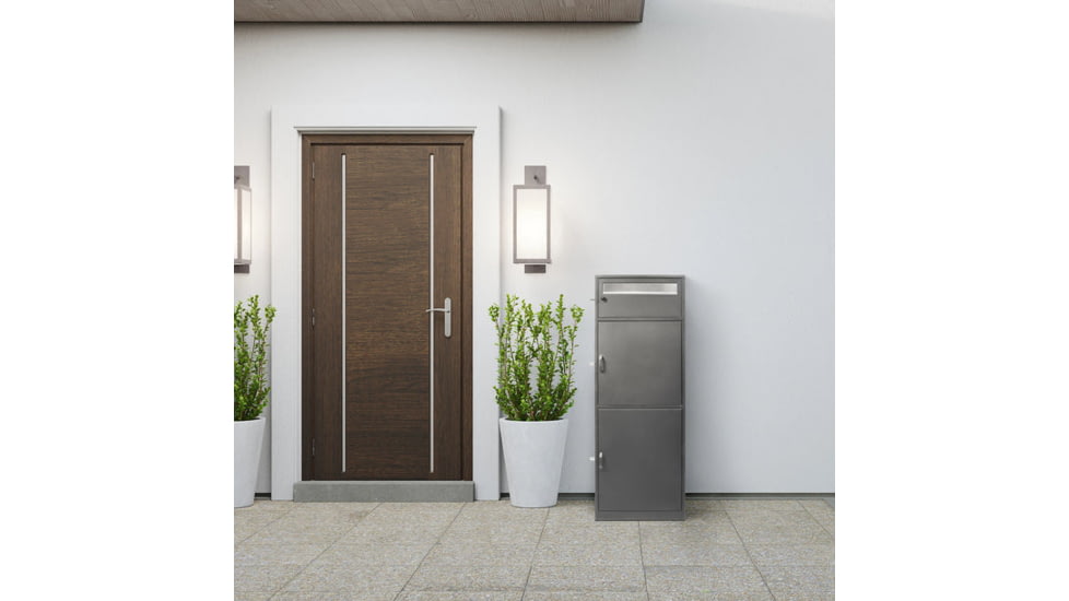 Barska MPCB-100 Three Compartment Locking Mail