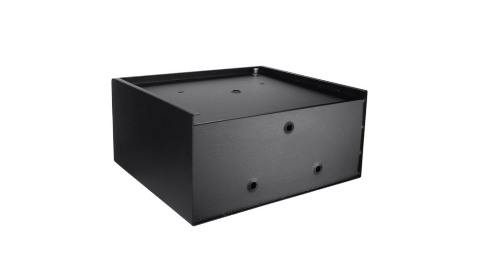 Barska Biometric Fingerprint Safe, Black, 16.25x14.25x7in w/Memory AX11224