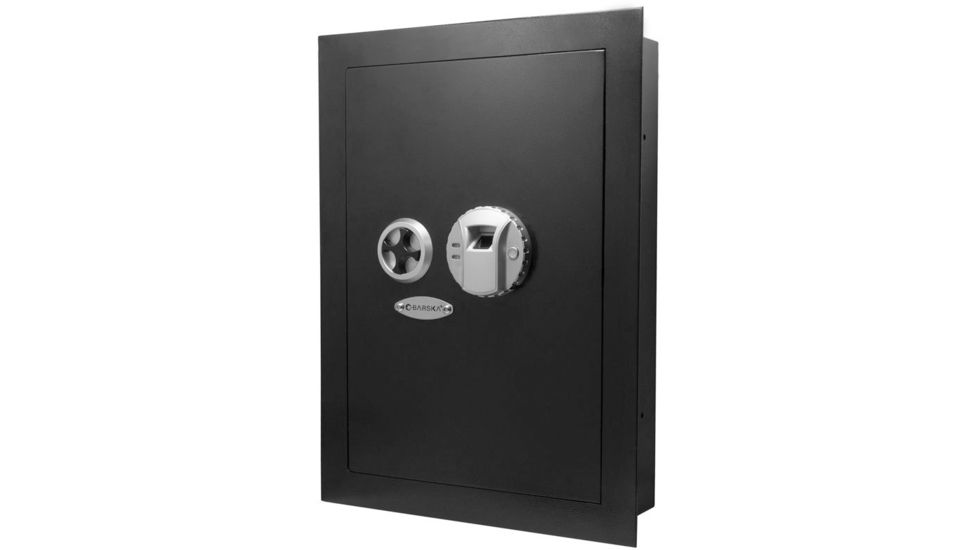 Barska Biometric Wall Safe, Black AX12038