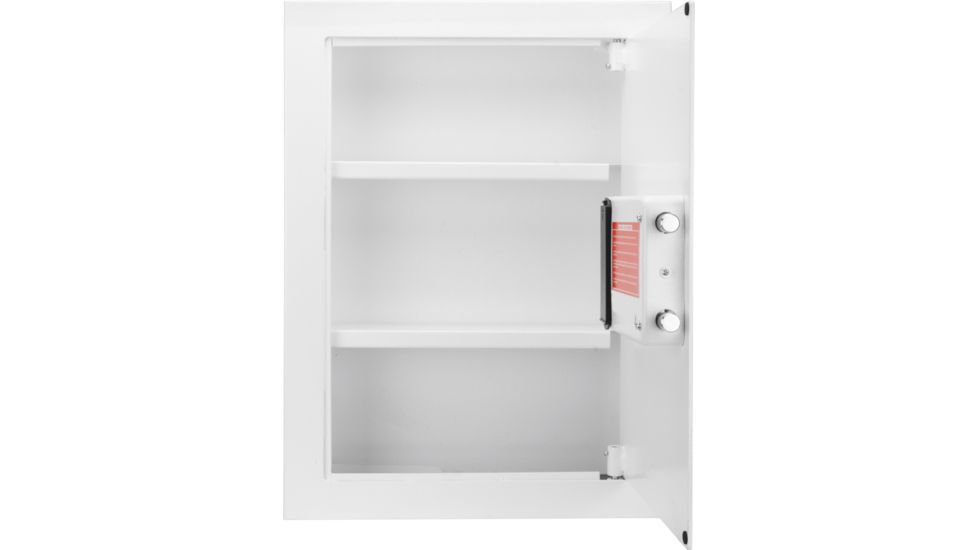 Barska Biometric Wall Safe, White, Medium AX13030