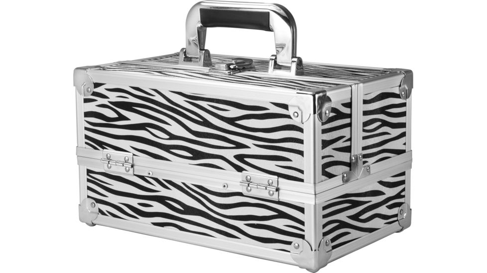 Barska Cheri Bliss Cosmetic Case CC-100, Zebra Print BF11986