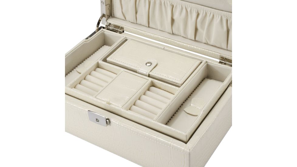 Barska Cheri Bliss Jewelry Case JC-400,11x7.5x4in,Cream BF12504