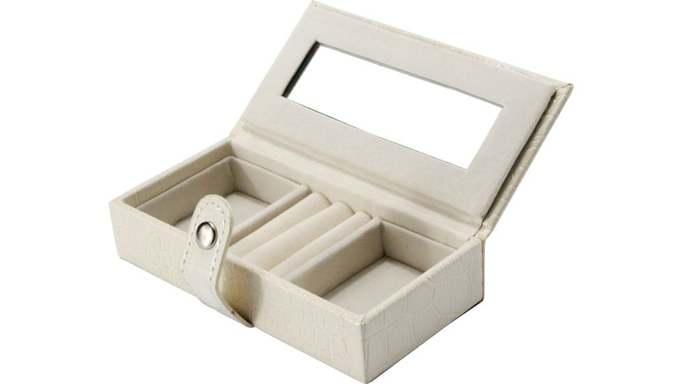 Barska Cheri Bliss Jewelry Case JC-400,11x7.5x4in,Cream BF12504