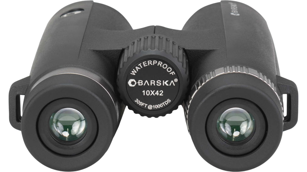 Barska Colorado 10x42mm Roof Prism Waterproof Binoculars, Black Matte, Medium, AB13703