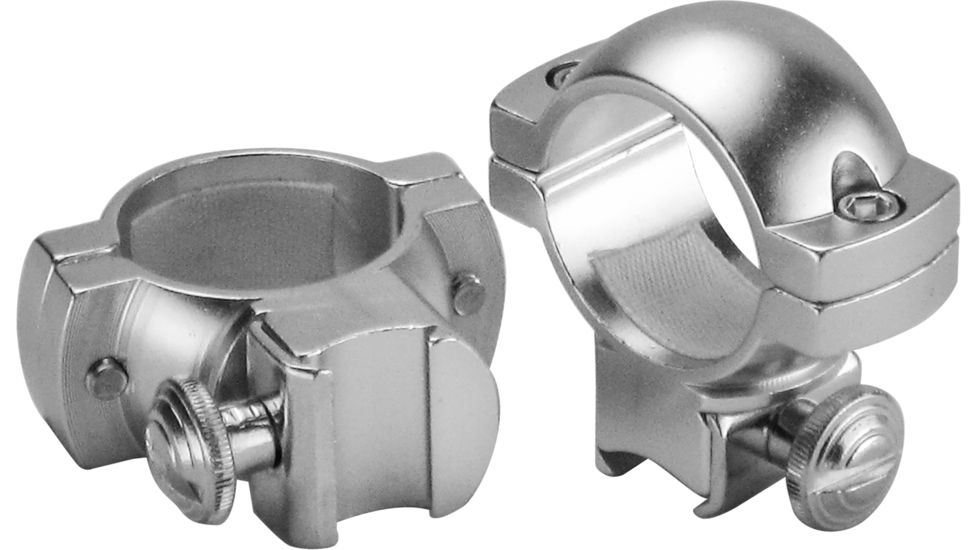 Barska Dovetail Style Rifle Scope Rings, Medium, 1 inch, Silver AI13300