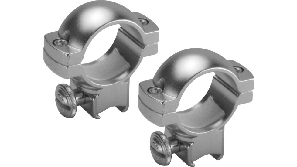 Barska Dovetail Style Rifle Scope Rings, Medium, 1 inch, Silver AI13300