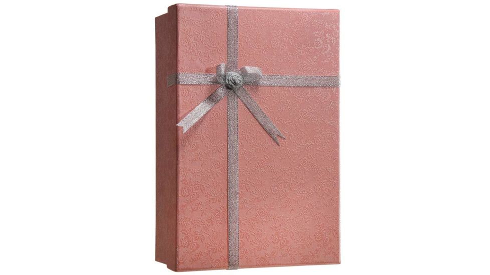 Barska Gift Box Lock Box w/Key Lock,Pink,5.25x1.75x8.75in CB12186