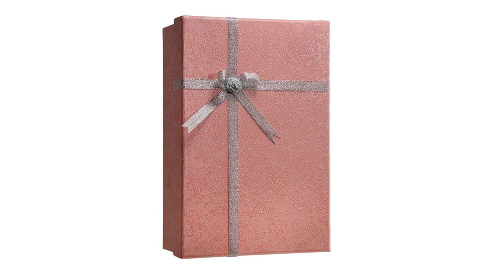 Barska Gift Box Lock Box w/Key Lock,Pink,5.25x1.75x8.75in CB12186