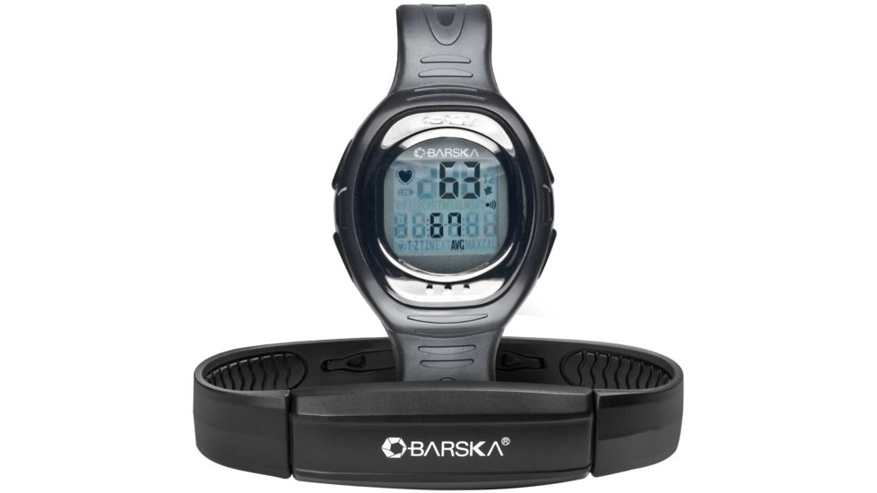 Barska Heart Rate Monitor Watch w/ Monitor Strap &amp; Calorie Counter GB11498