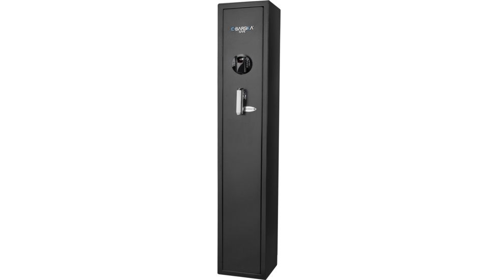 Barska HQ800 Standard Quick Access Keypad Biometric Rifle Safe,Black AX12760