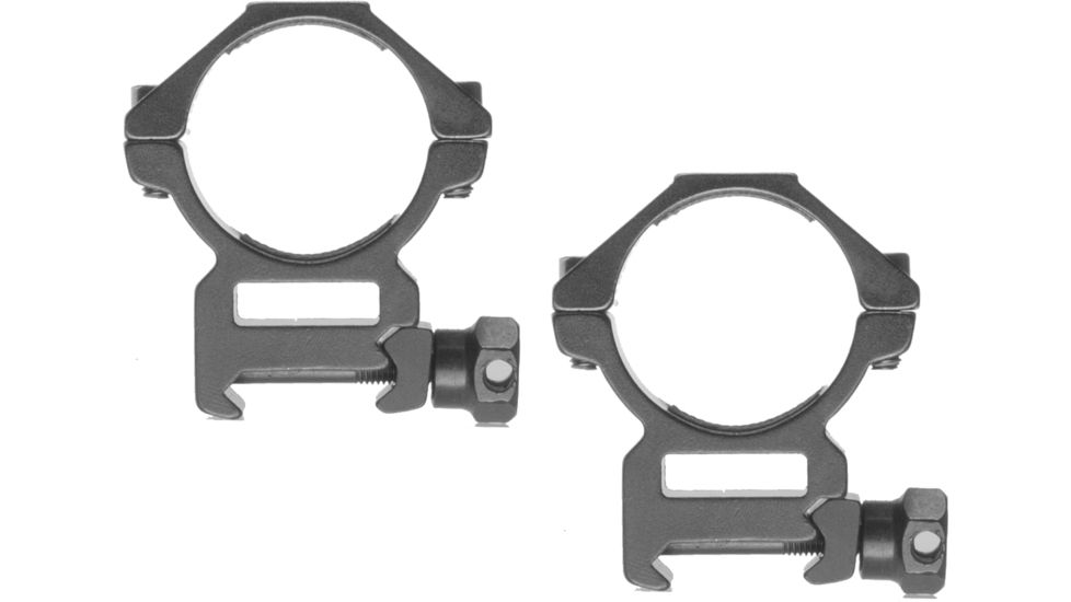 Barska Medium 30mm Weaver Style HQ Rings, Black, Medium AI13188