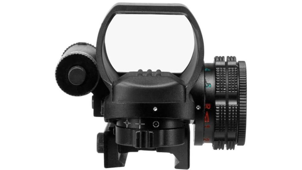 Barska Multi Reticle Electro Sight with Red Laser, Black AC12136
